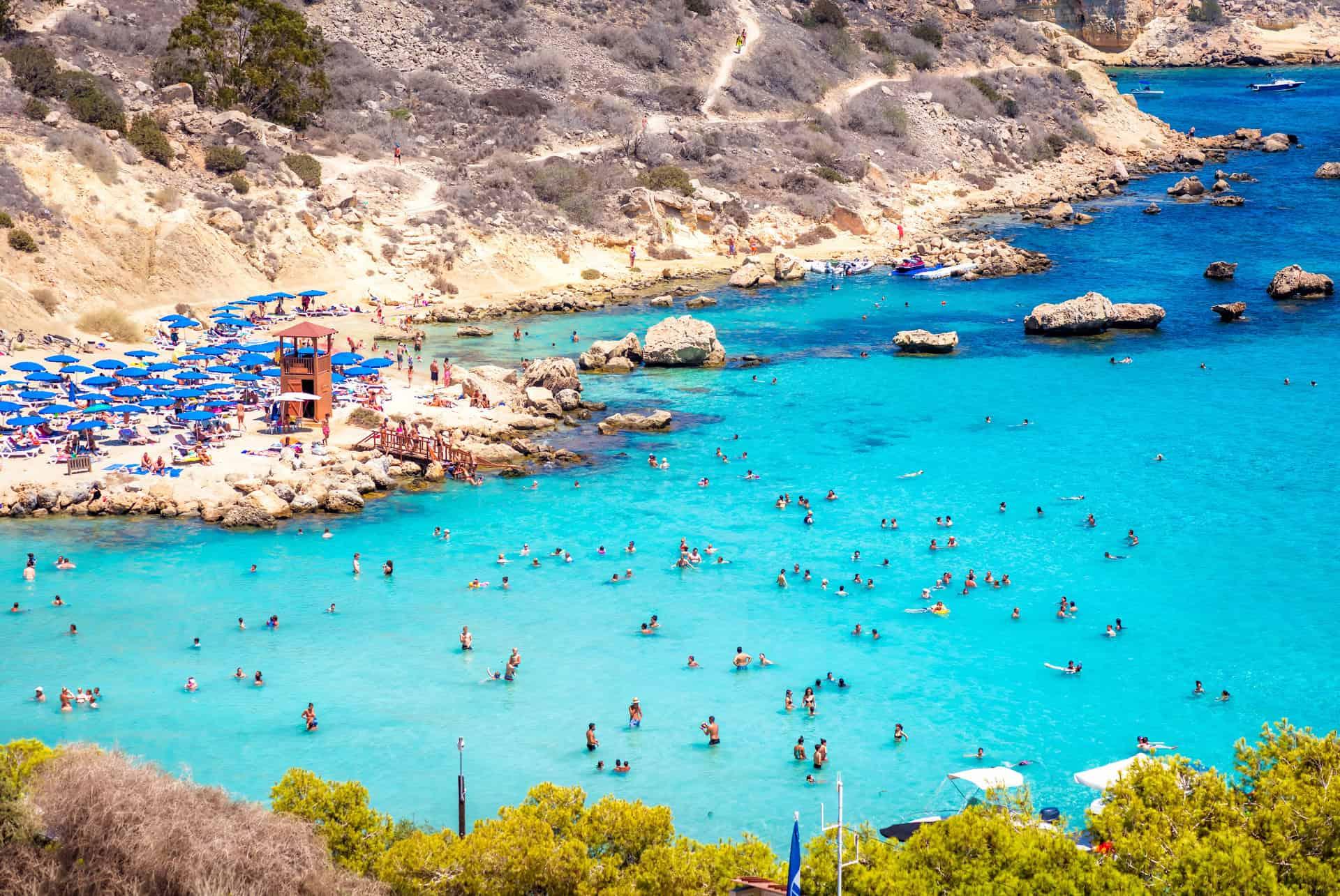 what to do in cyprus konnos bay