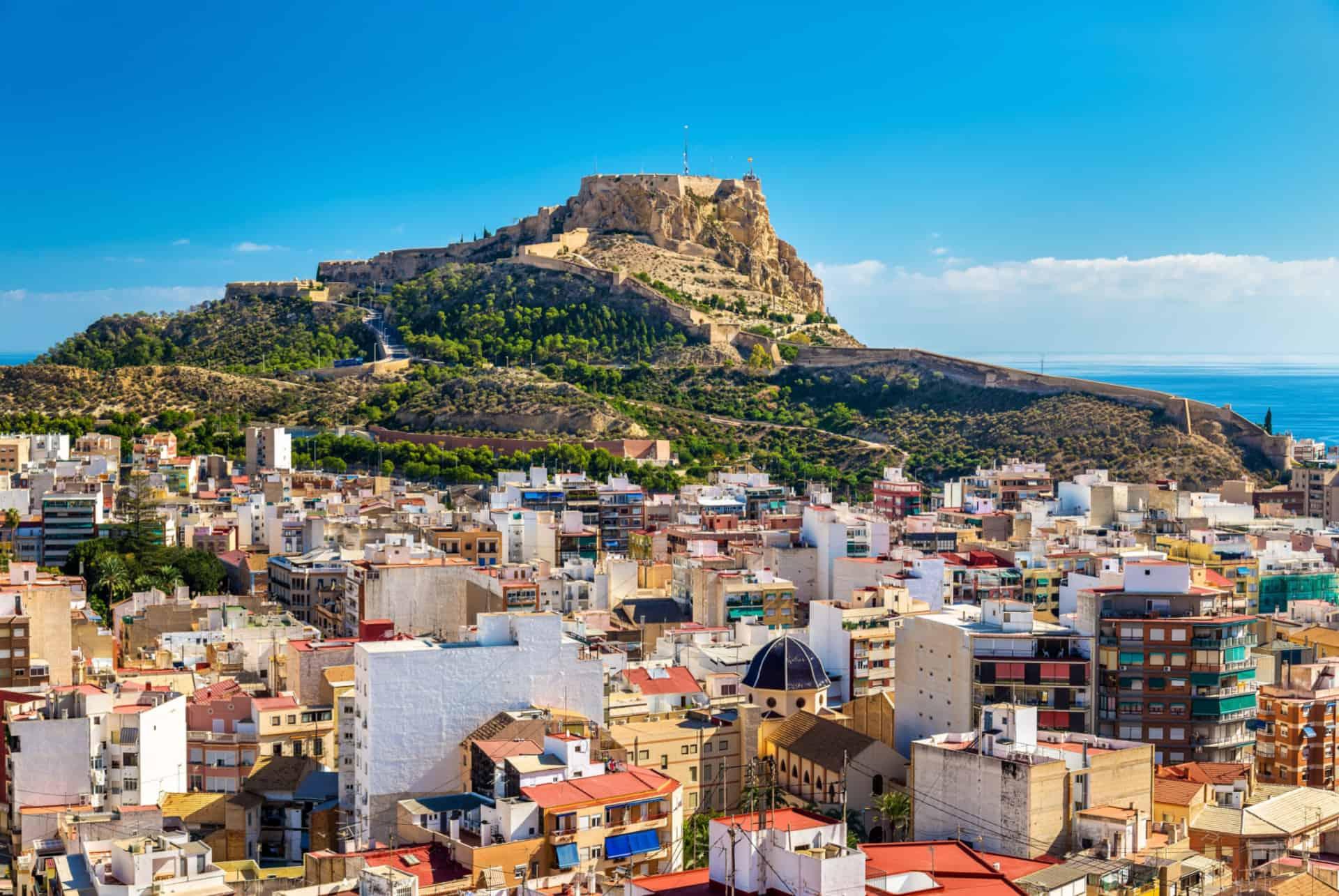 santa barbara castle alicante