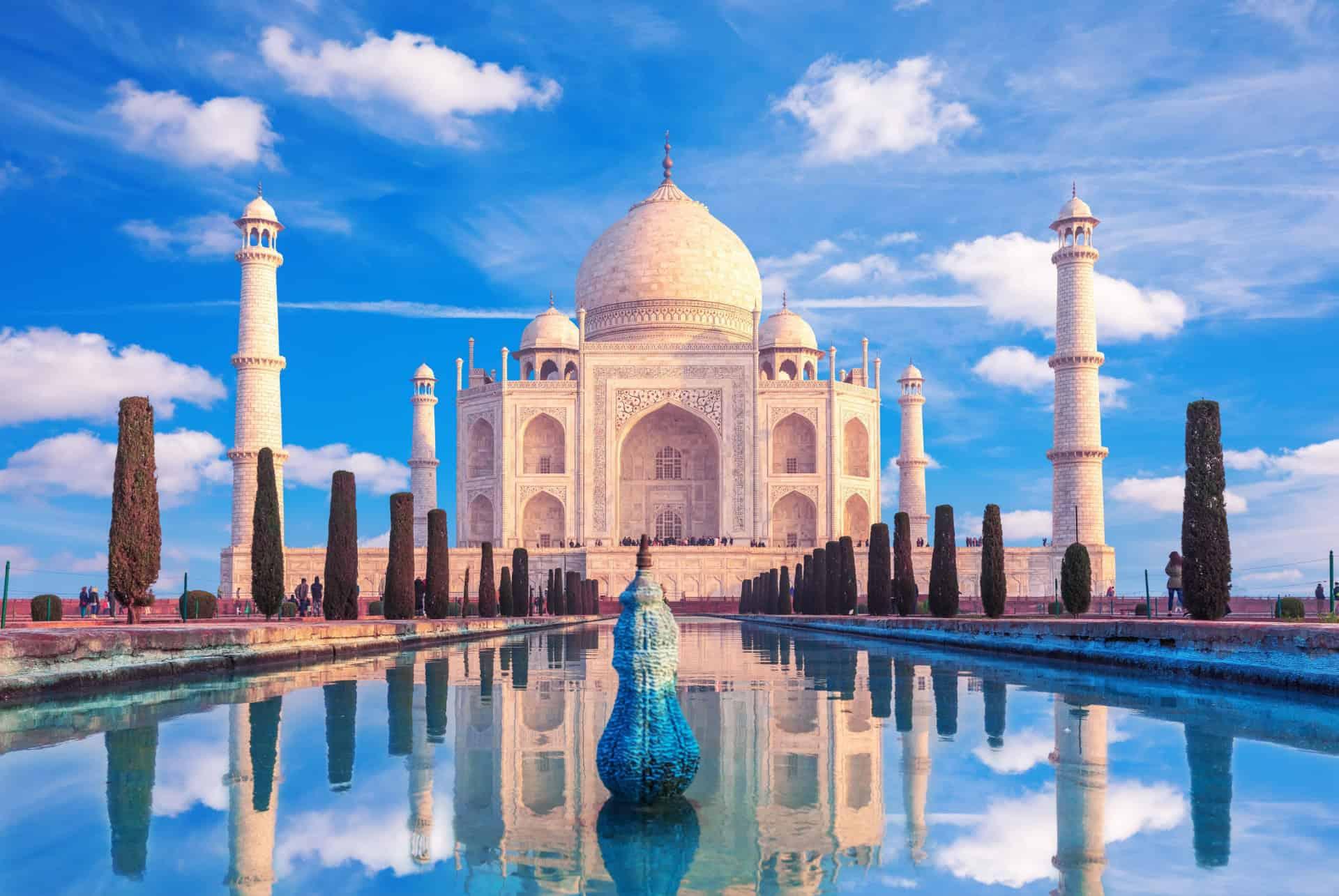 Taj Mahal India 7 wonders of the world