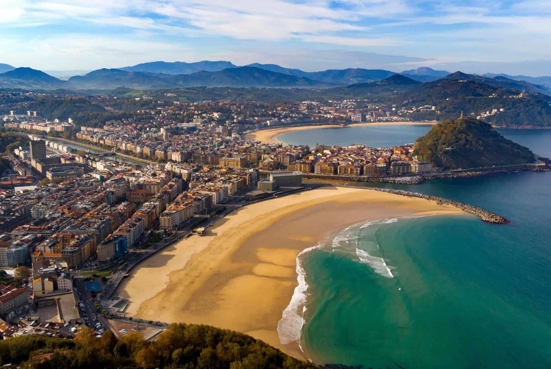 Zurriola beach San Sebastian