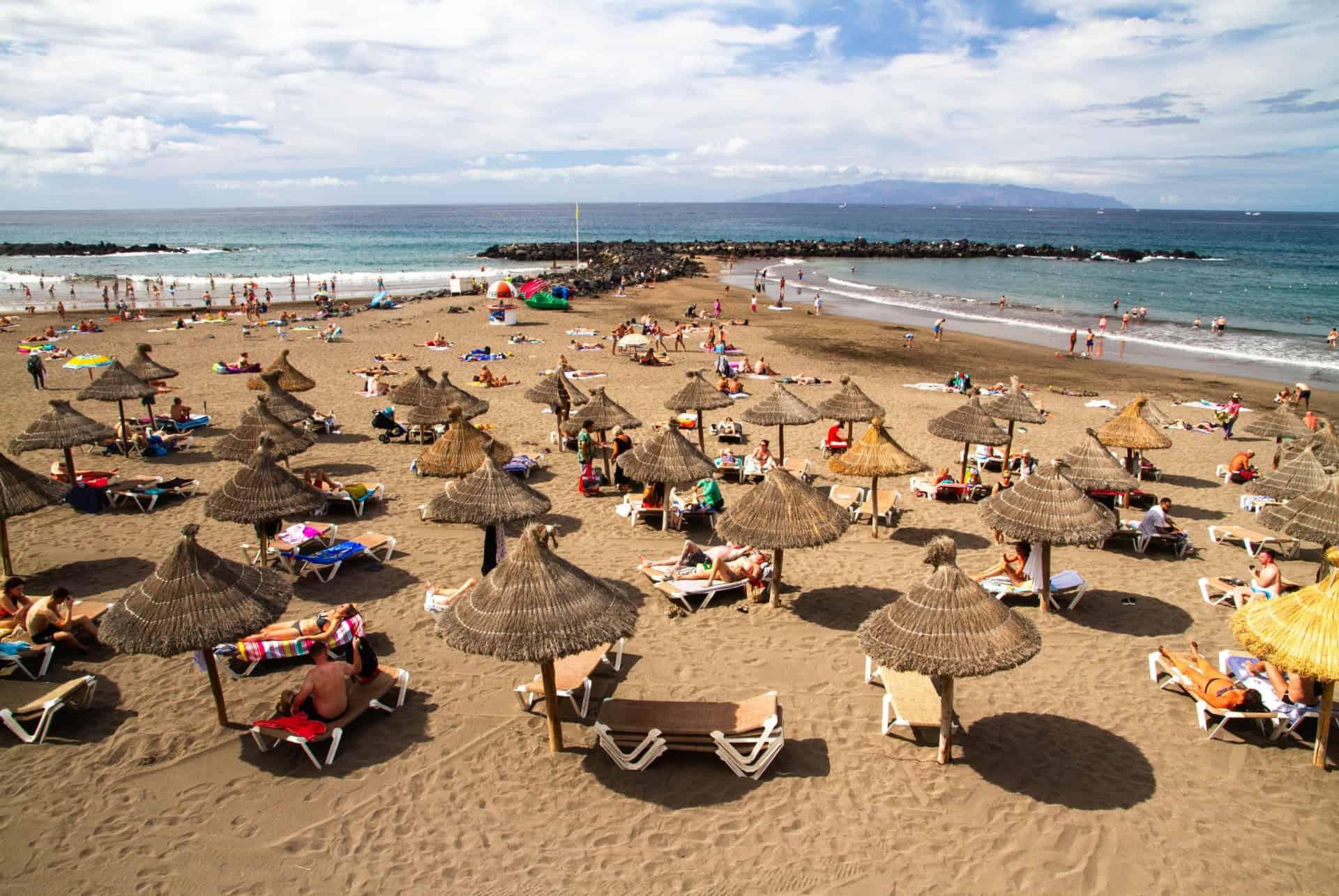 Tenerife crowds in October