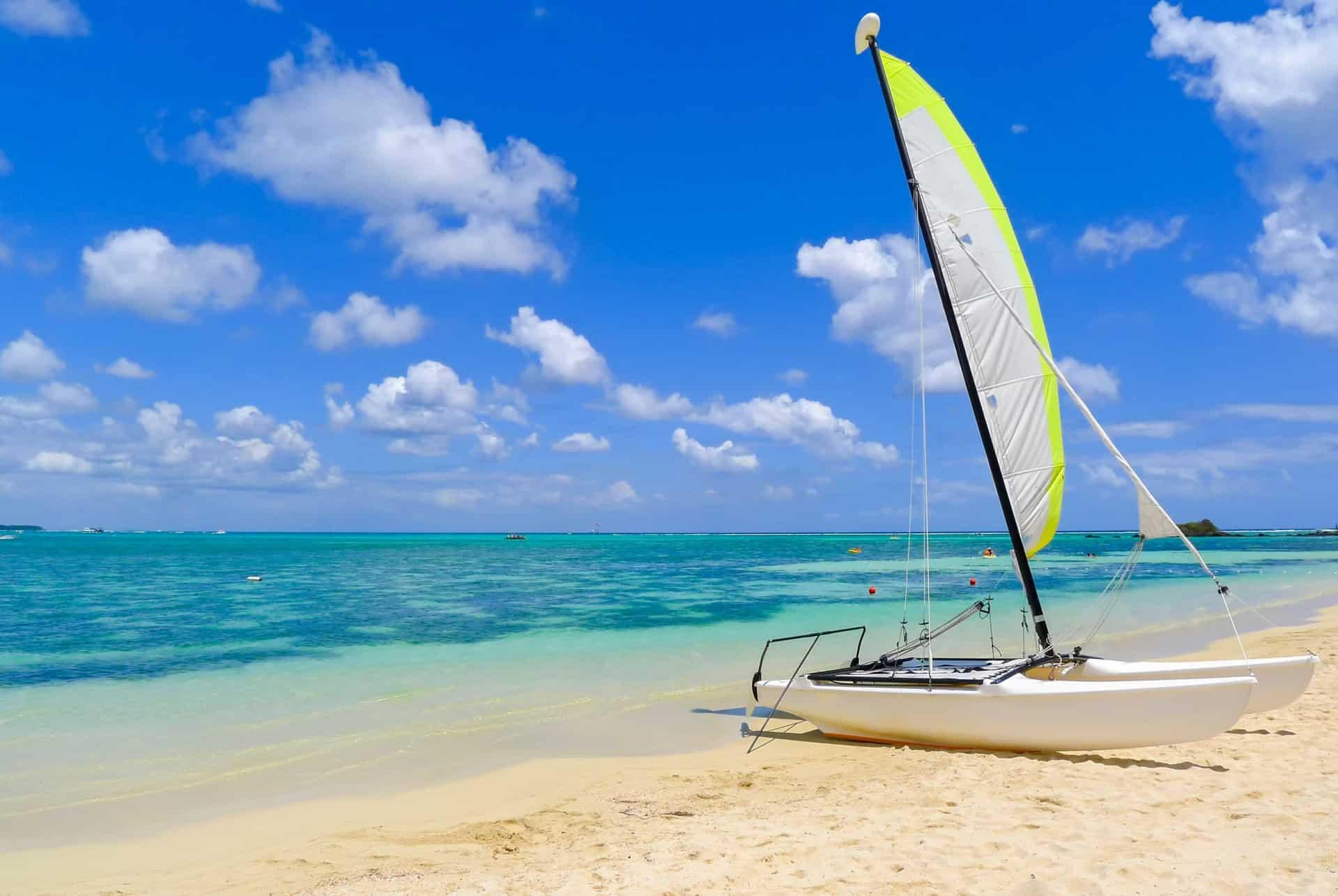 Mont Choisy beach Mauritius