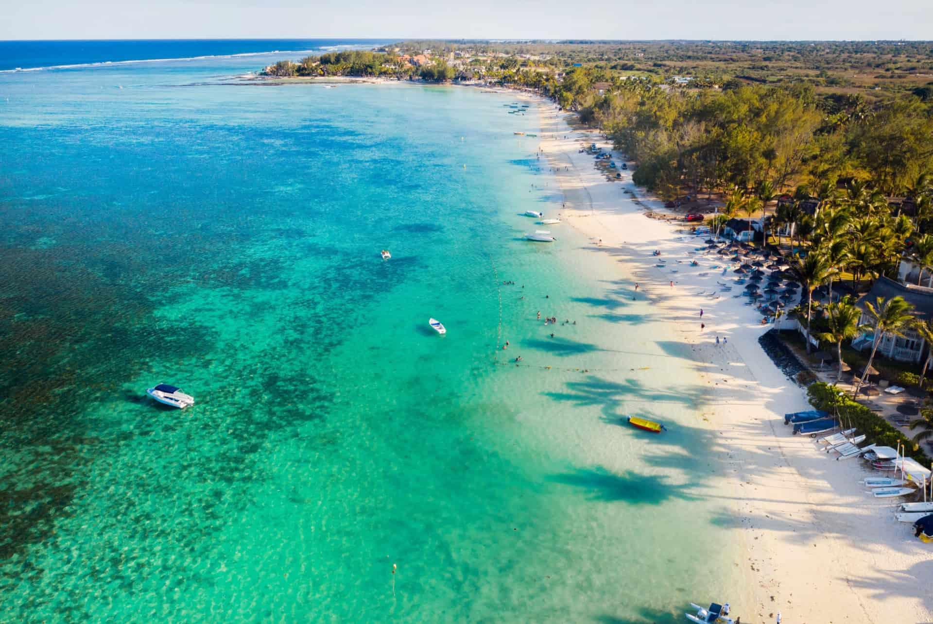 Belle Mare beach Mauritius