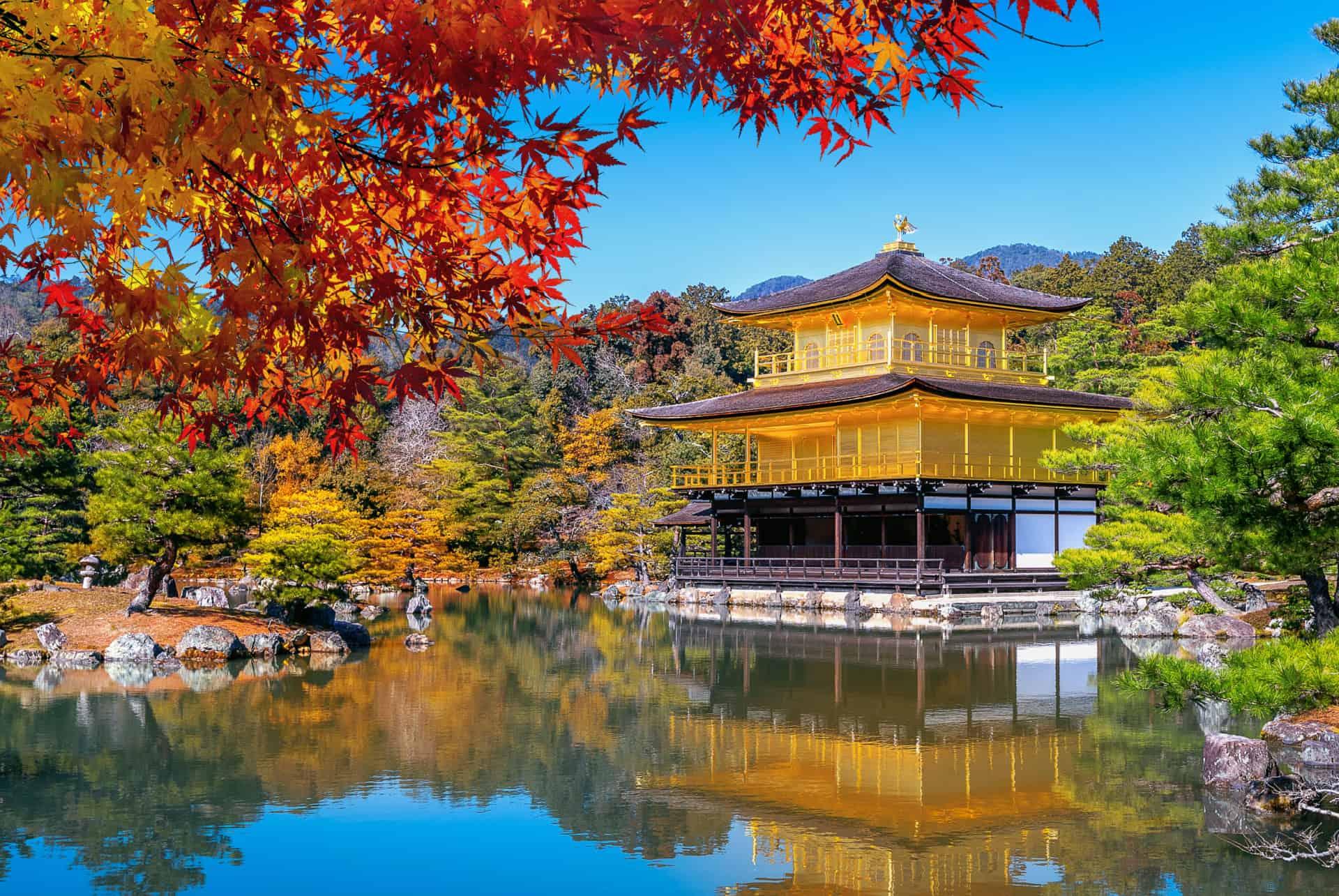 Kinkaku-ji temple in Kyoto