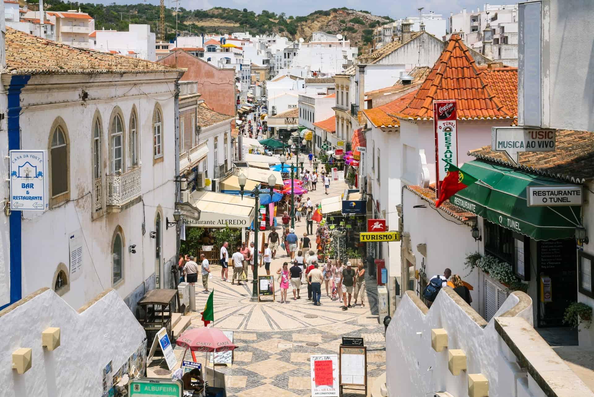 old town of albufeira