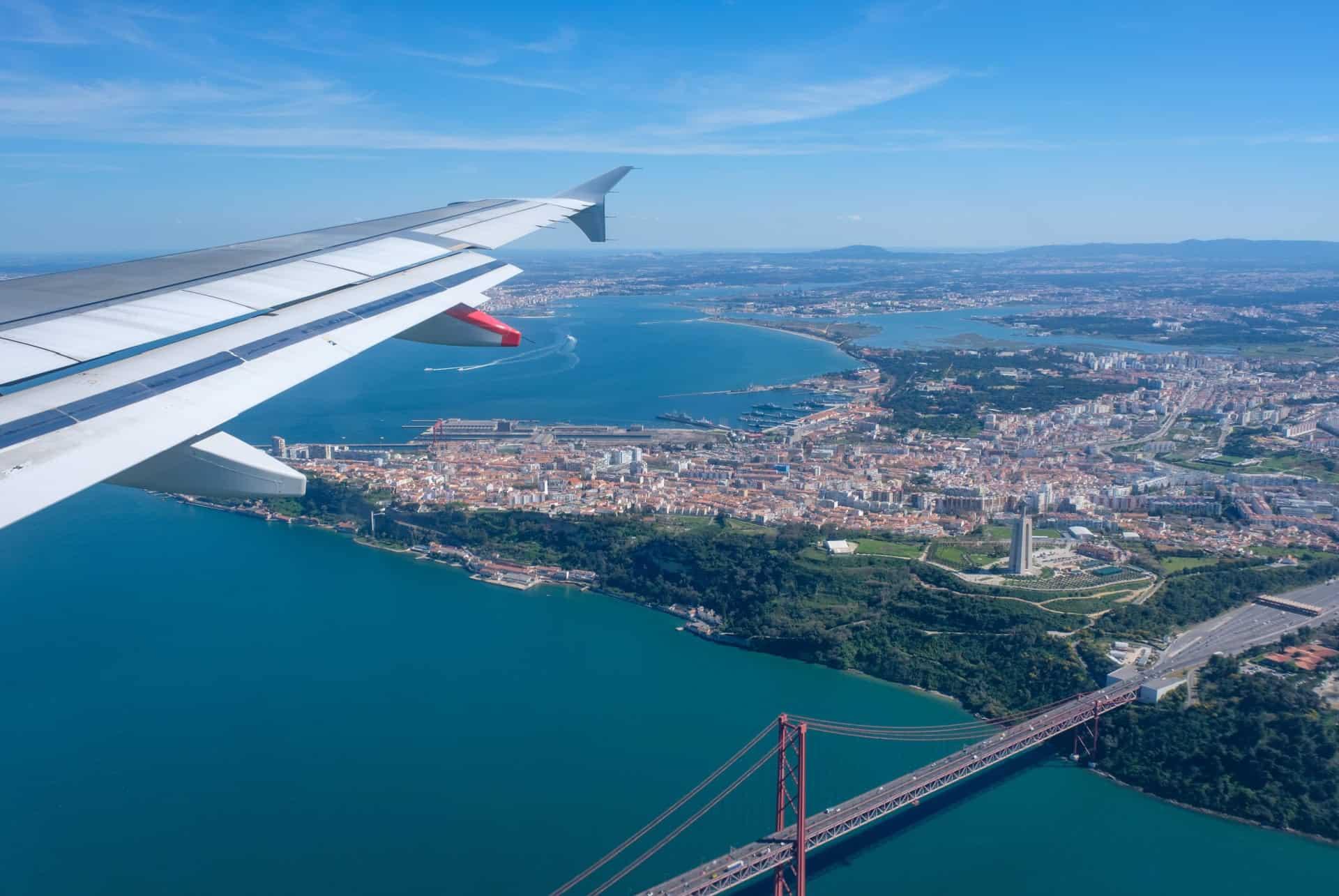 Getting to Lisbon by plane