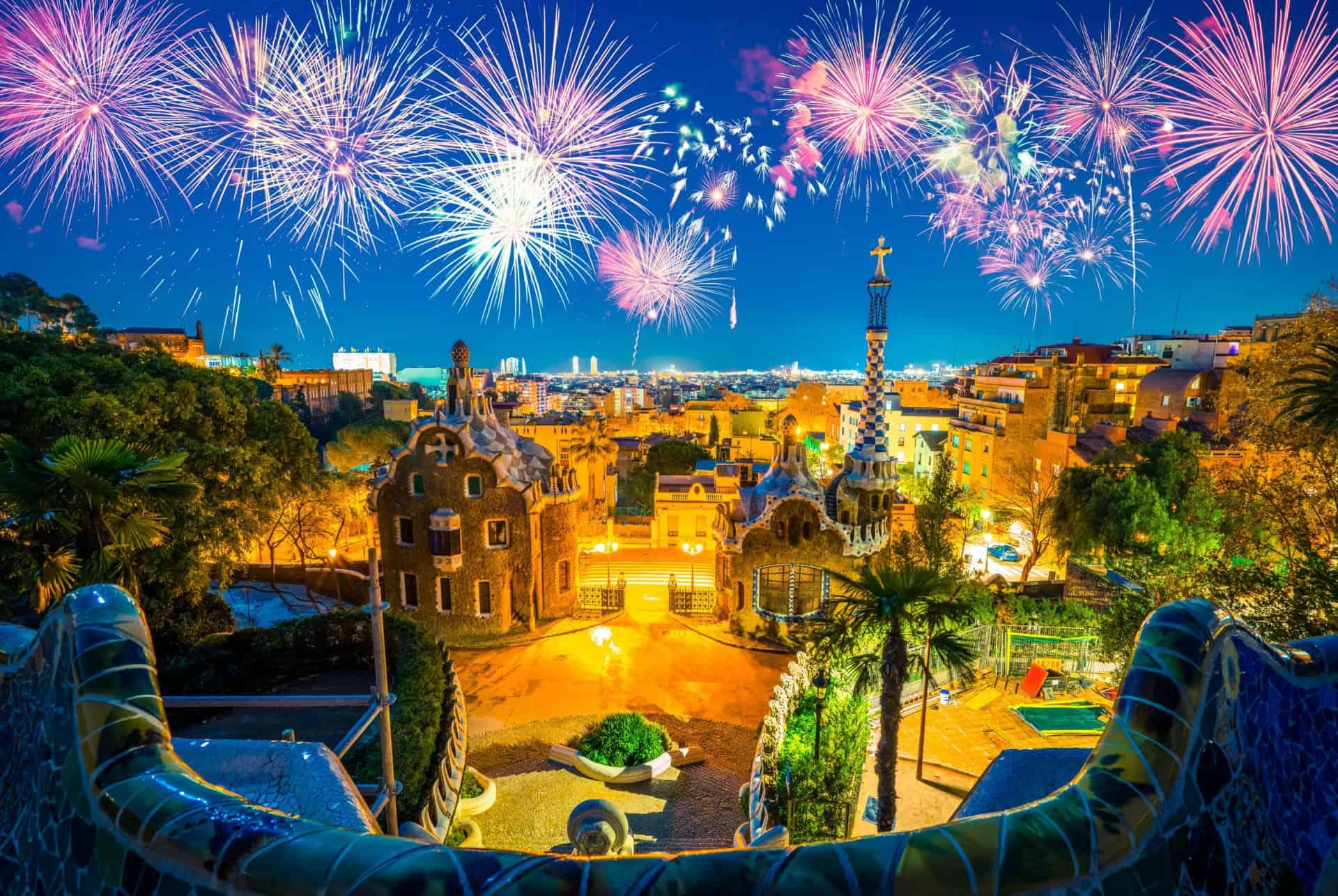 New Year in Barcelona