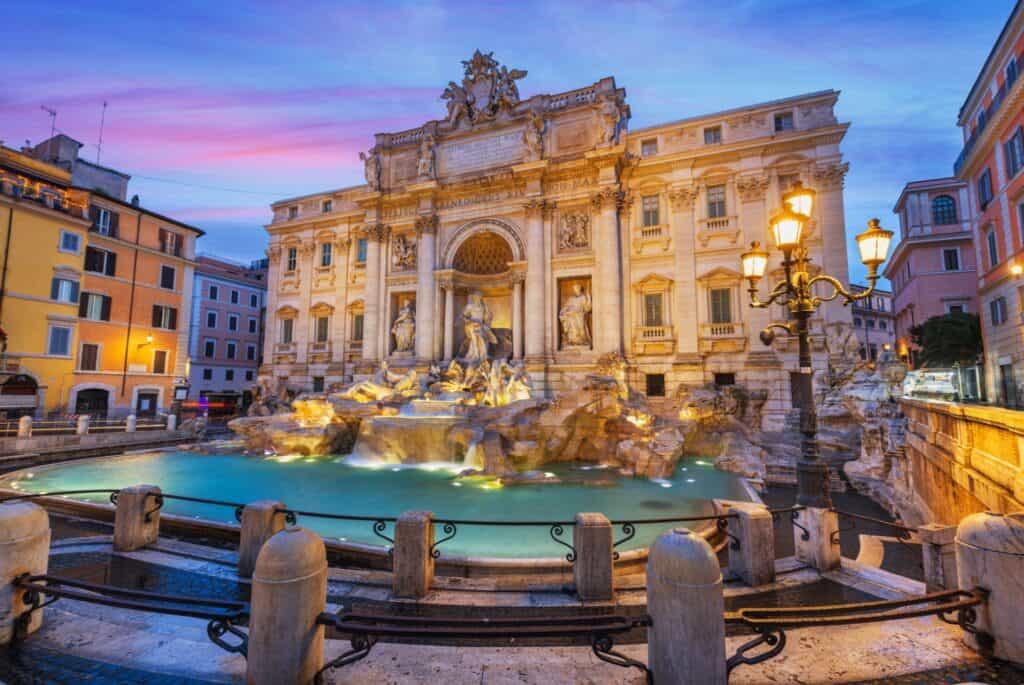 trevi fountain rome