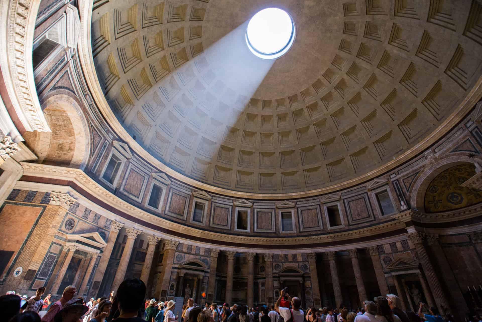 interior of the pantheon