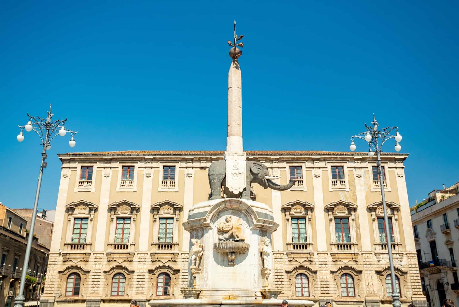 elephant fountain