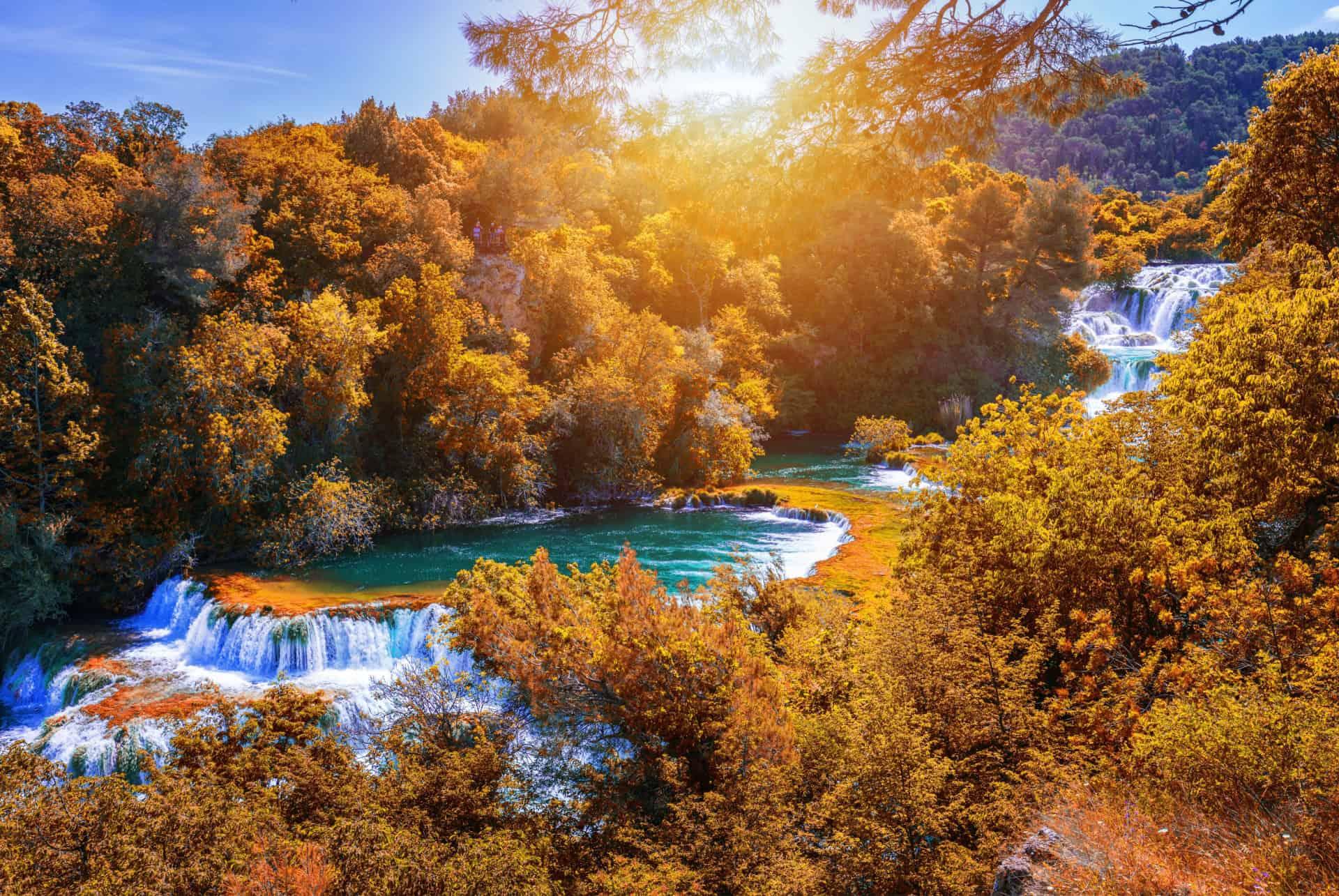 krka national park autumn