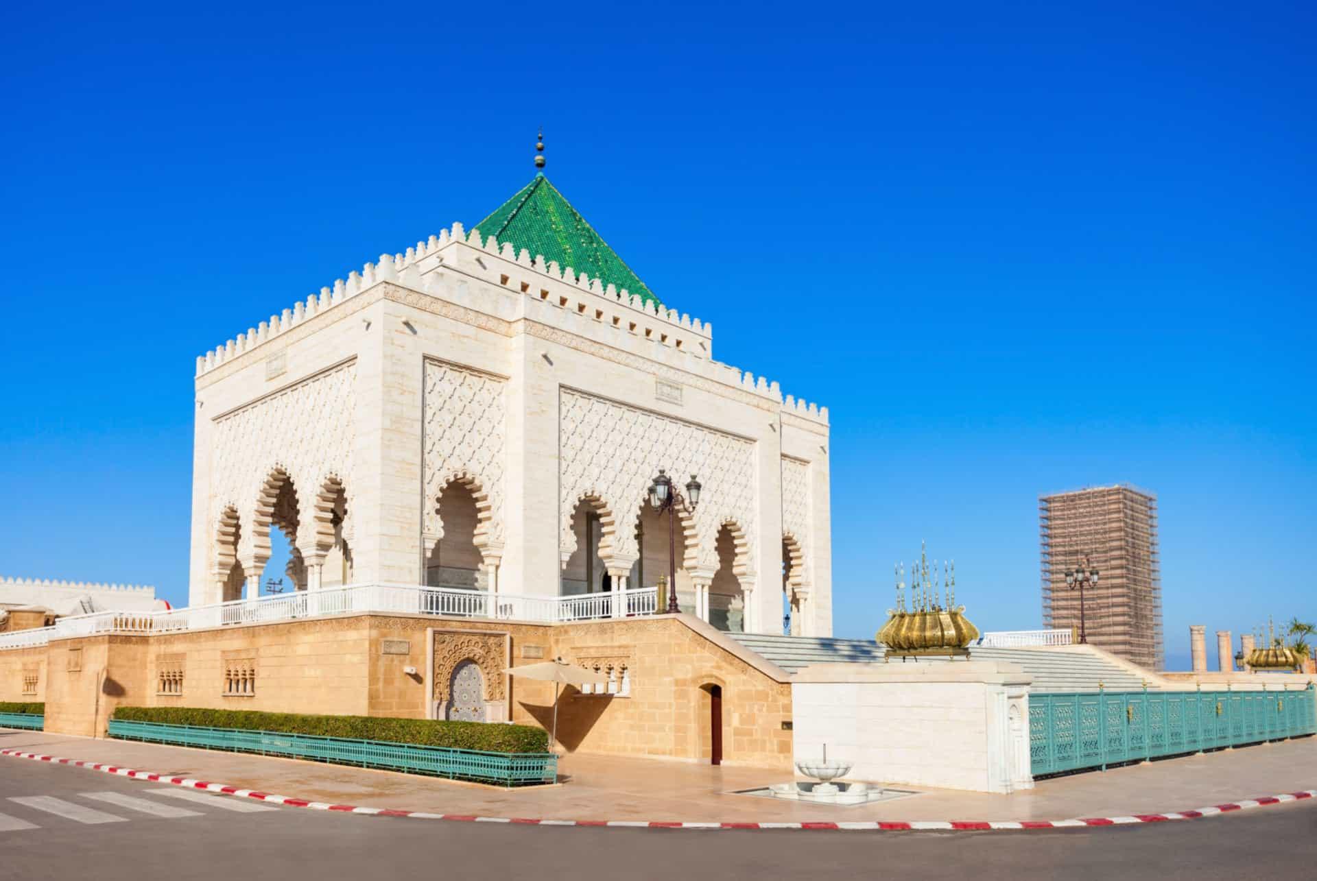 mausoleum of mohammed v rabat
