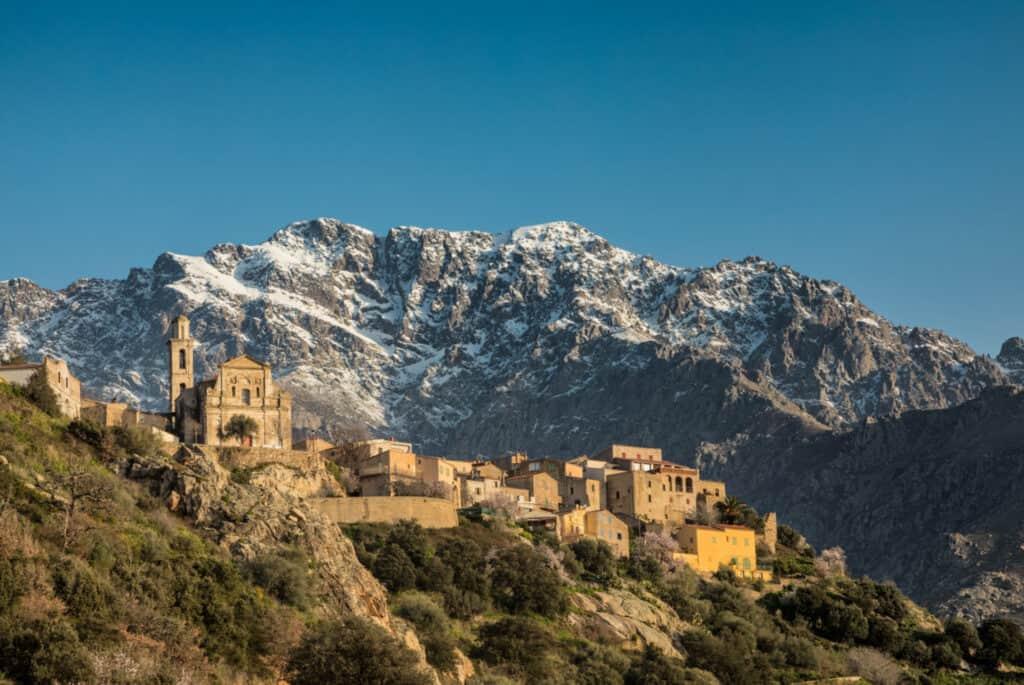 corsica france in february