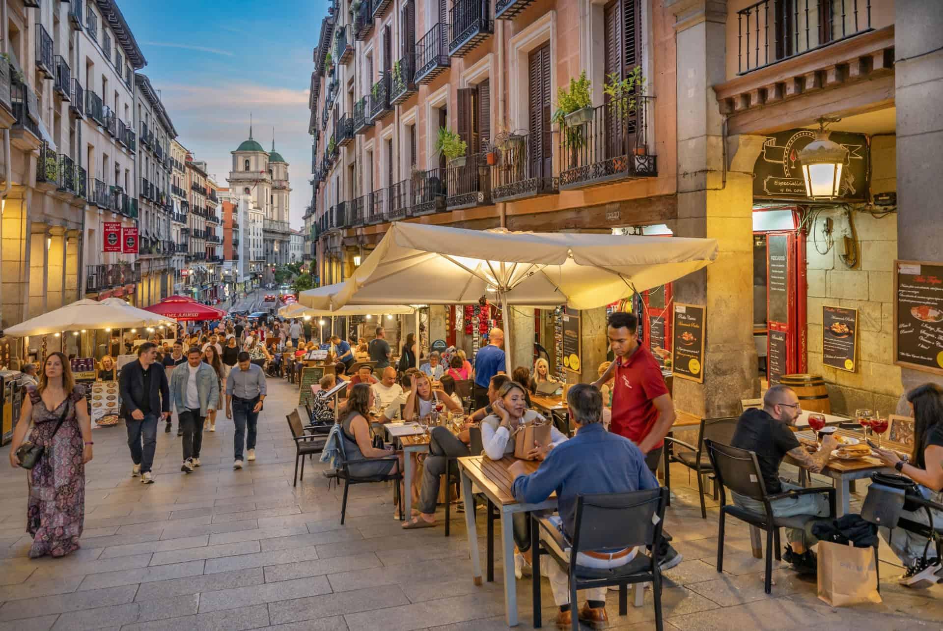 Madrid in summer