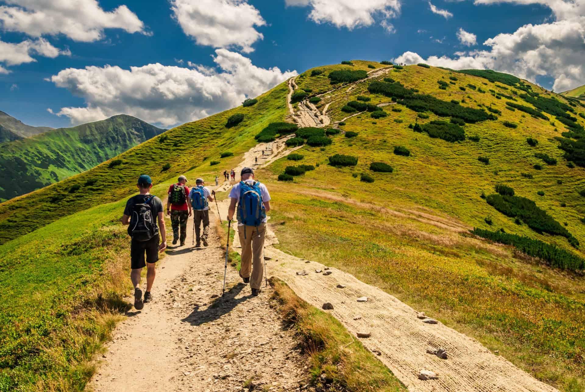 hiking in Poland