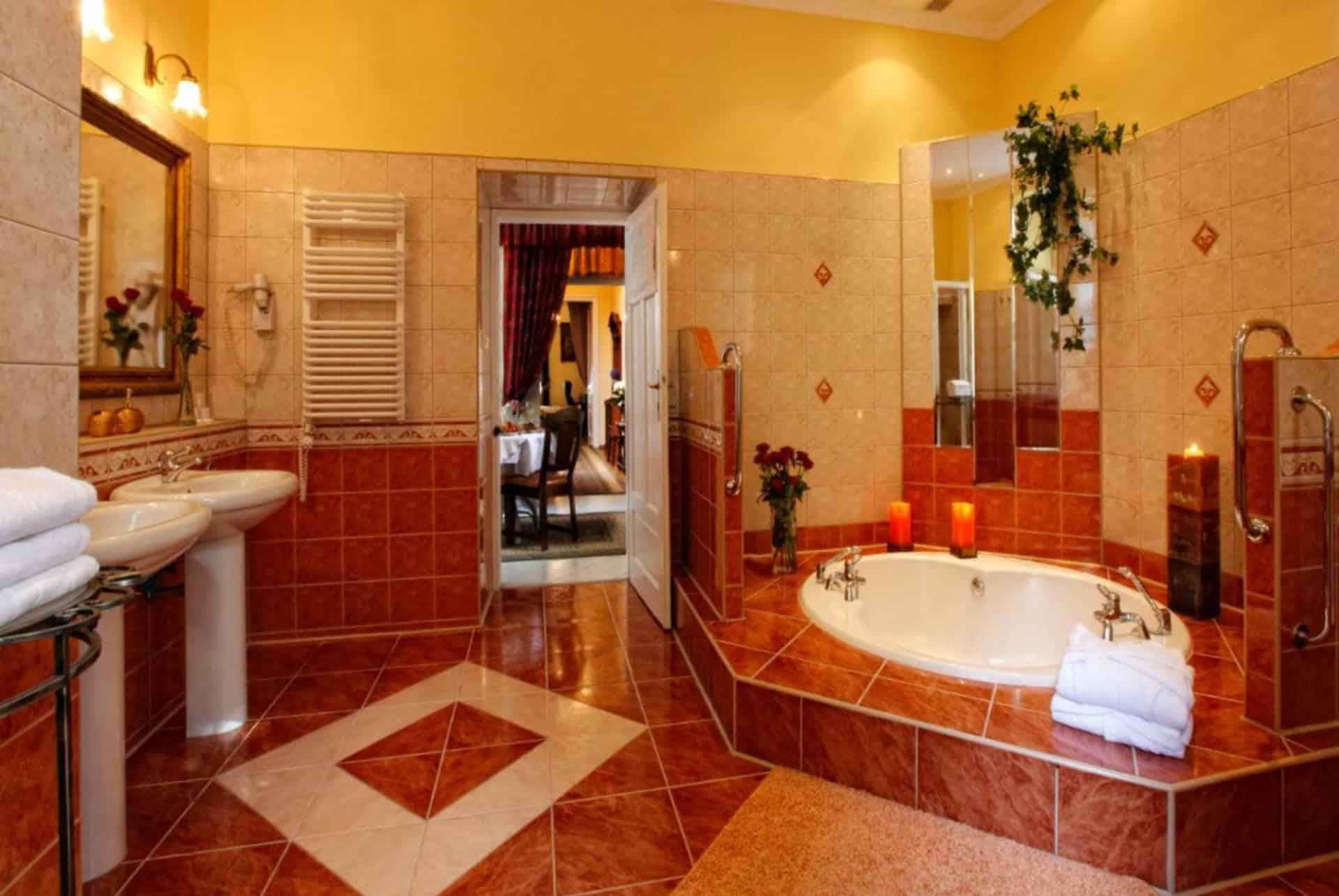 europejski hotel bathroom