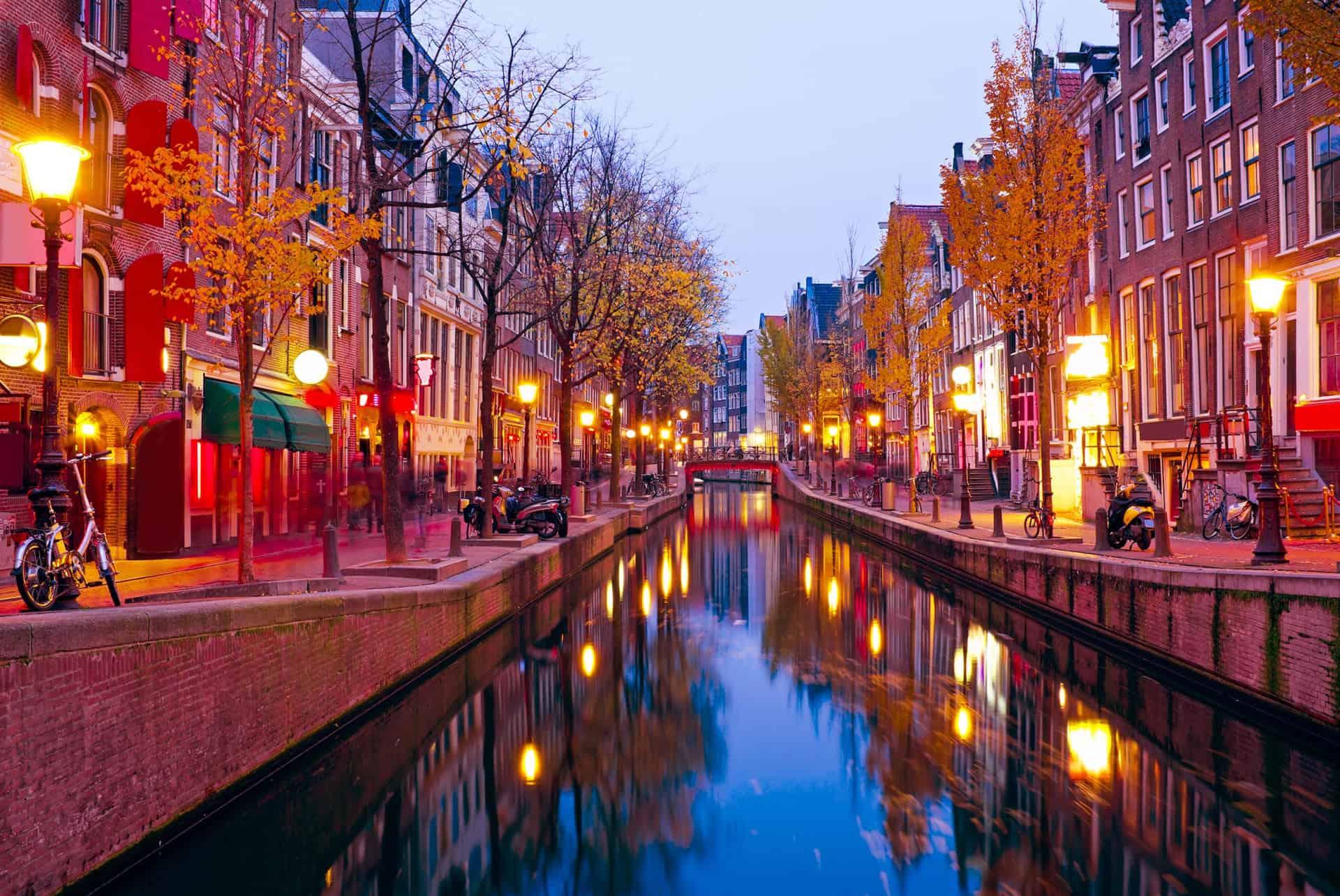 red light district
