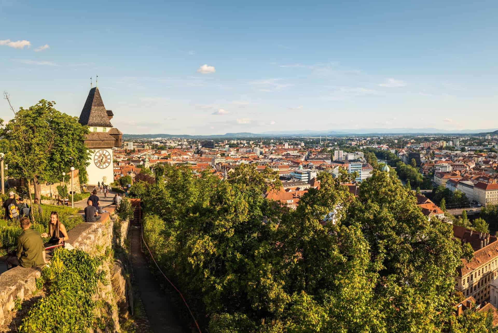 panorama of Graz