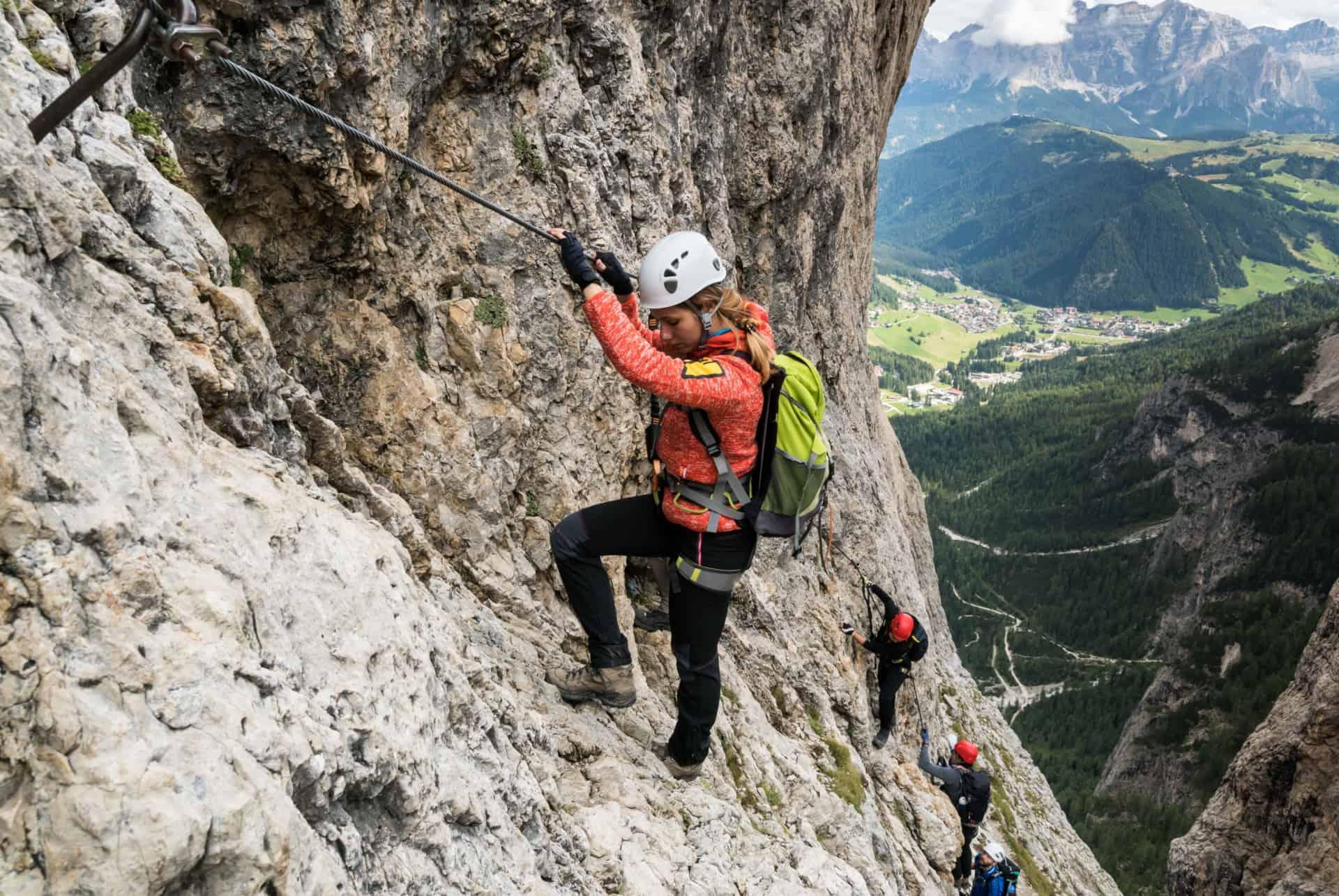 what to do in the dolomites via ferrata