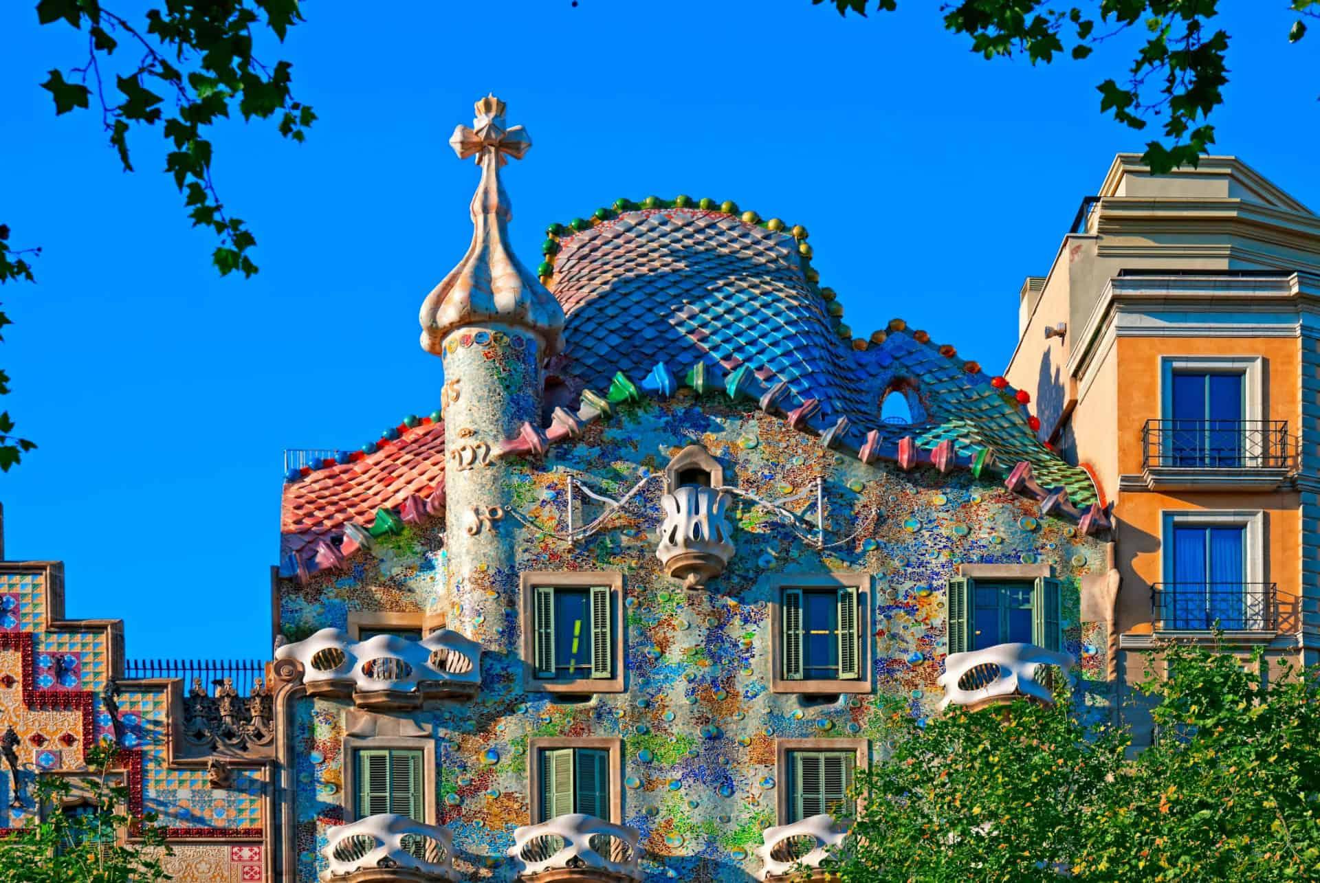 Casa Batlló Barcelona in March