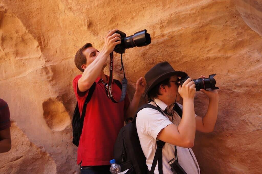 Jordan, Petra, Siq, canyon, Treasure