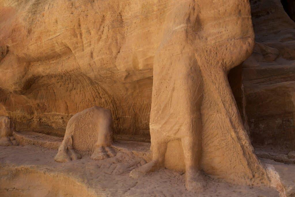 Jordan, Petra, Siq, canyon