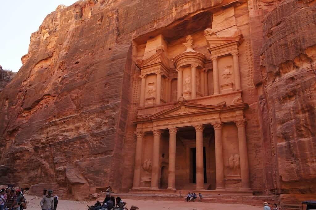 Jordan, Petra, Siq, canyon, Al Khazneh