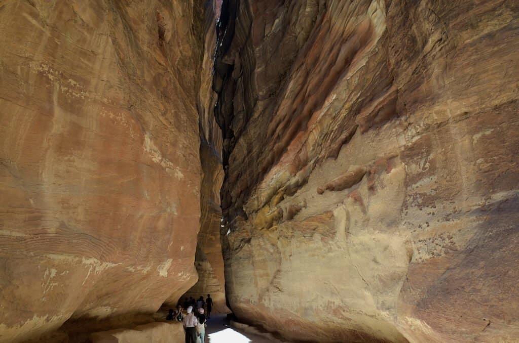 Jordan, Petra, Siq, canyon