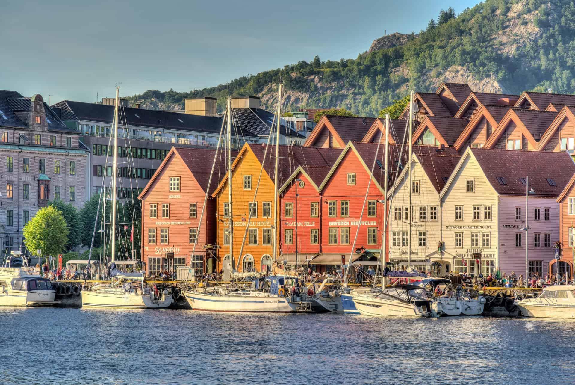 historical center of bergen