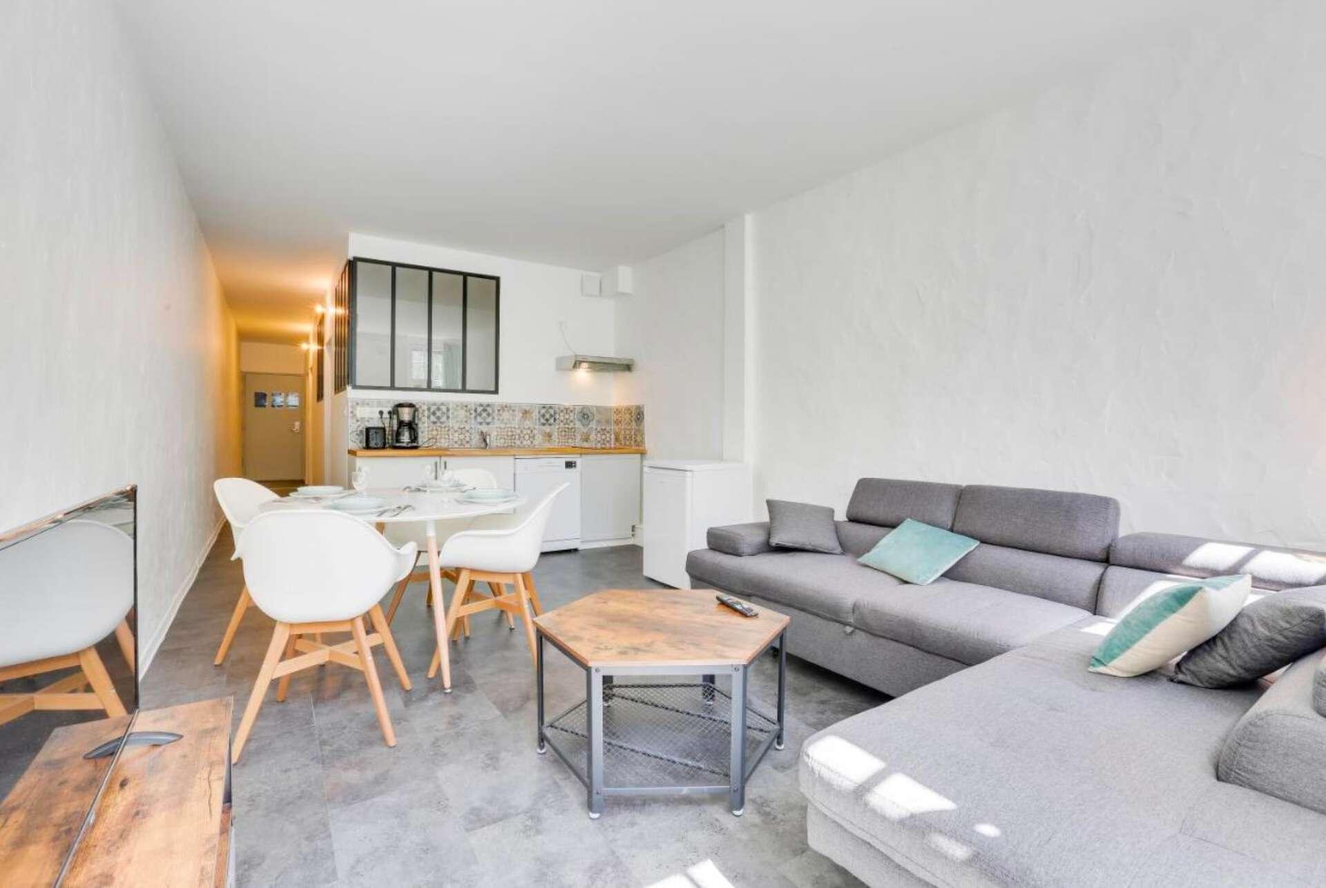 a rental apartment in the city