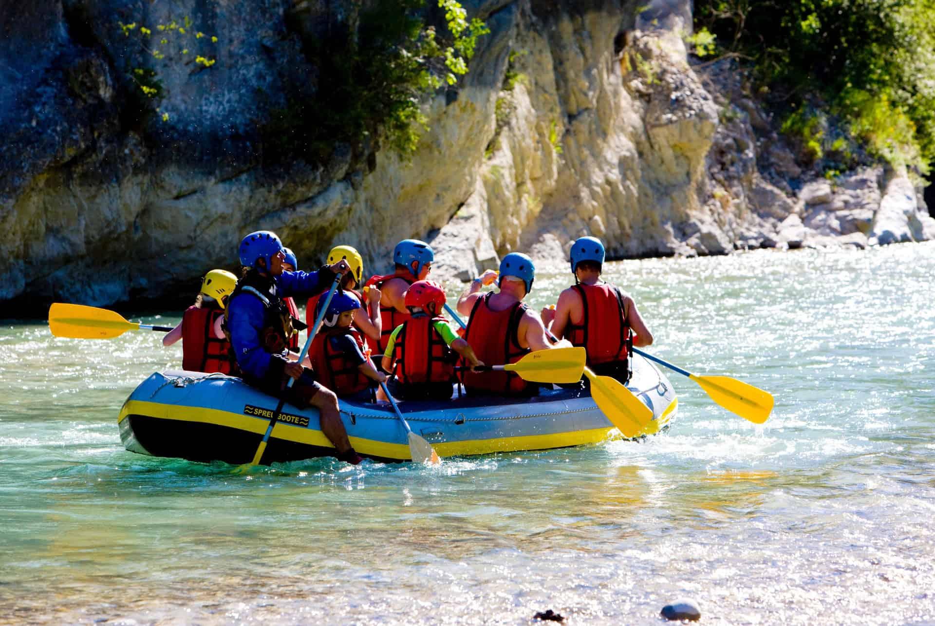 rafting Verdon Gorge