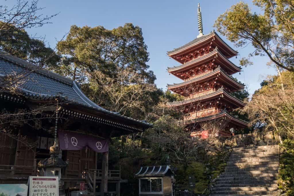 Shikoku, pilgrimage, pilgrim, family, baby, Japan, travel, temple, 31, temple 31, thirty-one, Pagodas, Buddhism