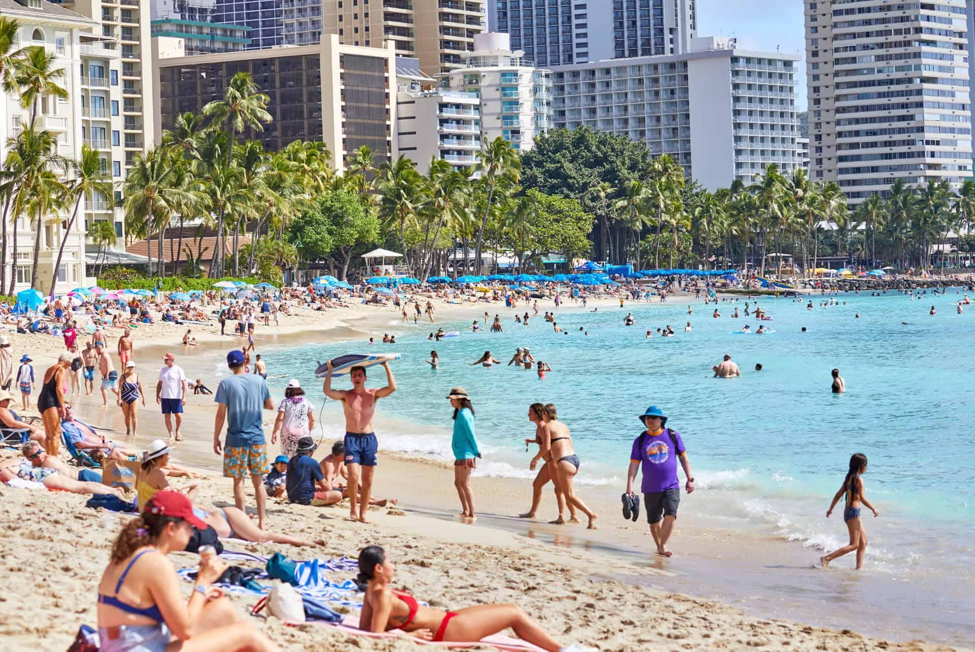 Waikiki beach