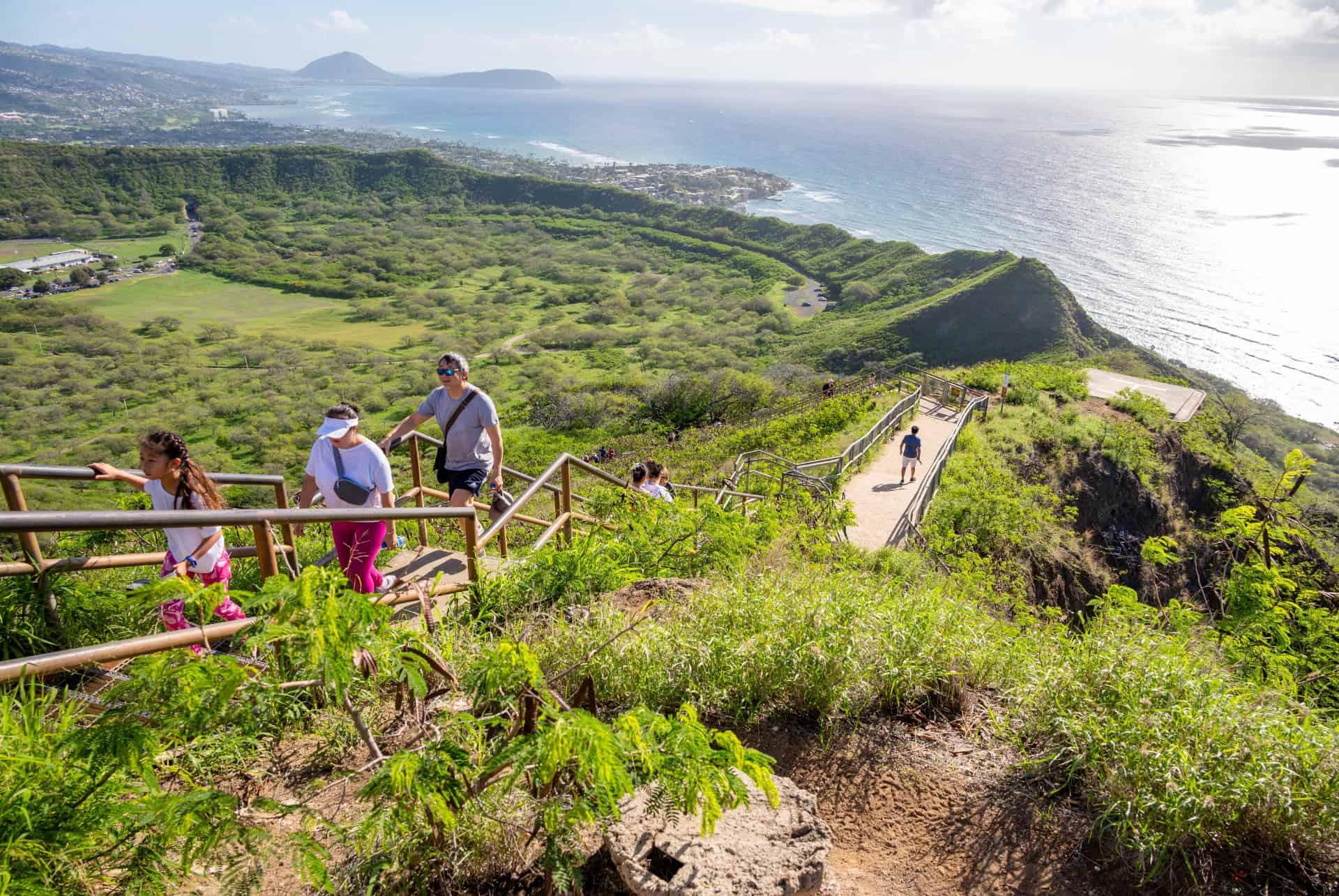 Diamond Head hiking trail