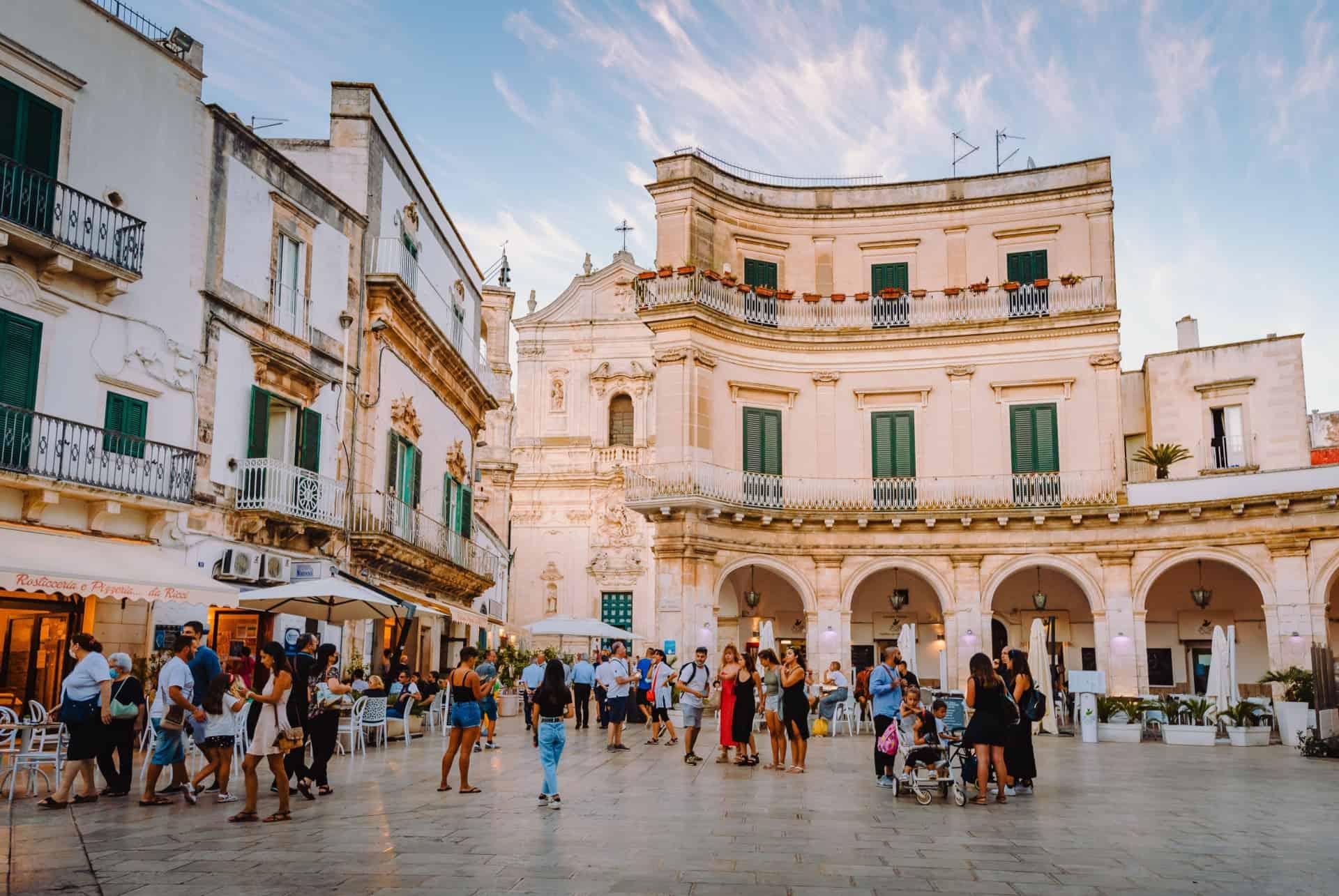 Martina Franca visiting Apulia