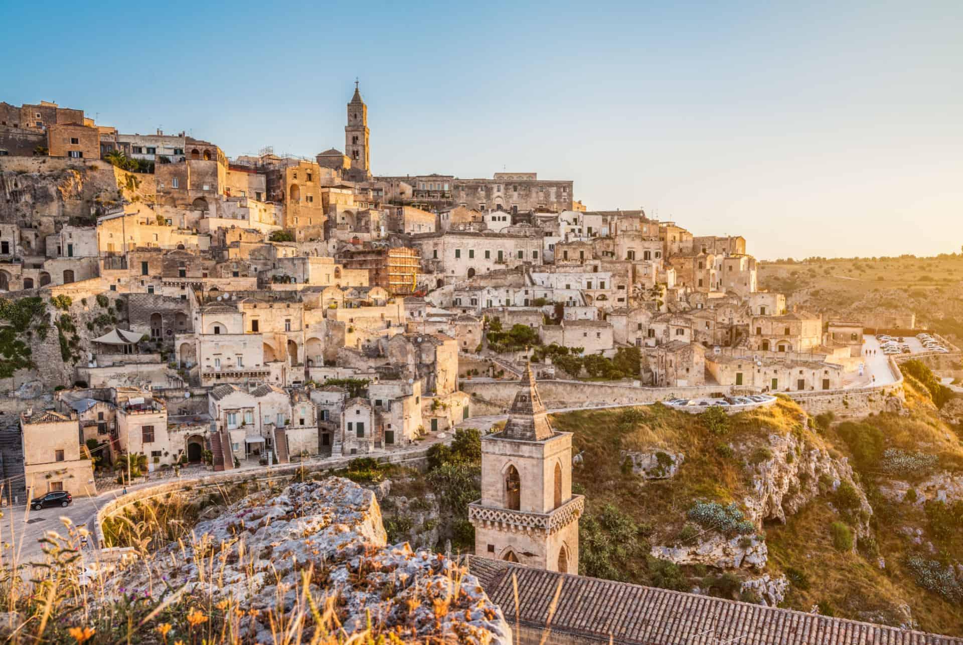 Sassi di Matera visiting Apulia