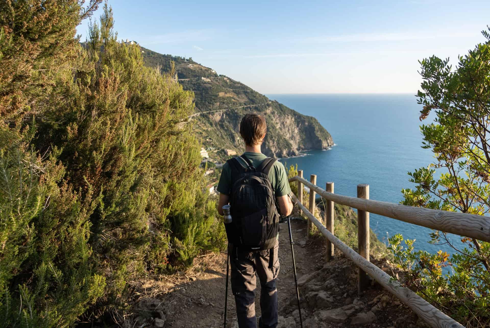 Sentiero Azzurro visiting the cinque terre
