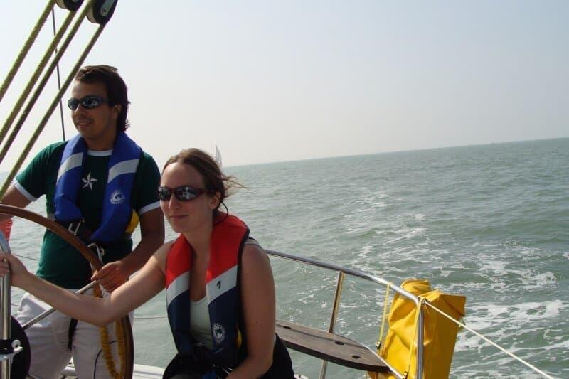 Sailing initiation in Nieuwpoort