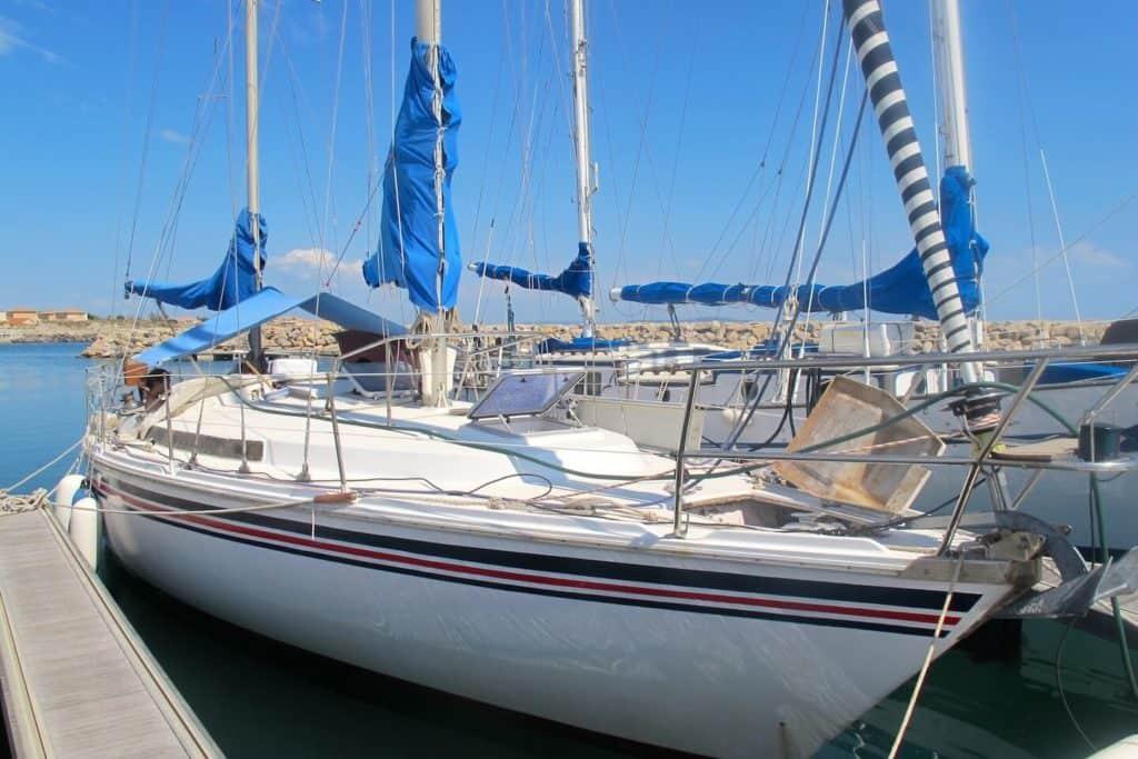 L'Oceanide, on which we sailed from Ibiza to Marseillan Plage