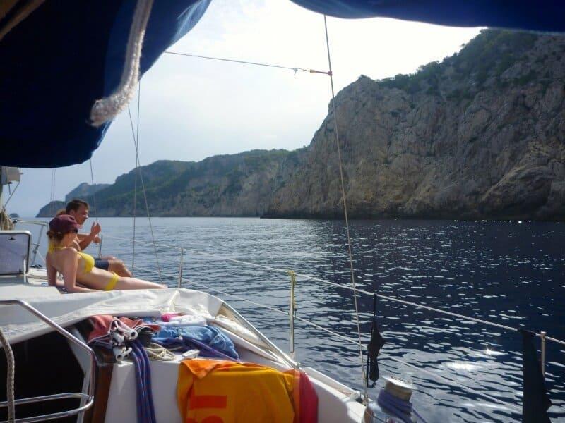 Peaceful sailing