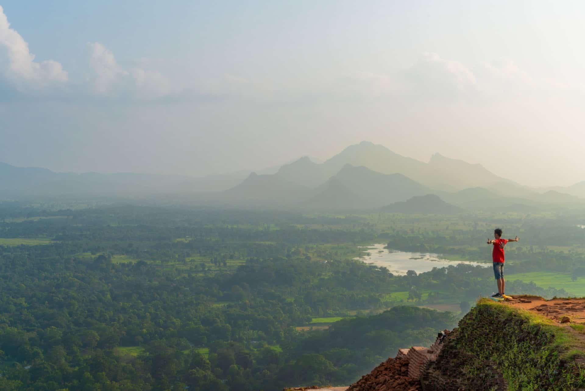view from Lion Fortress