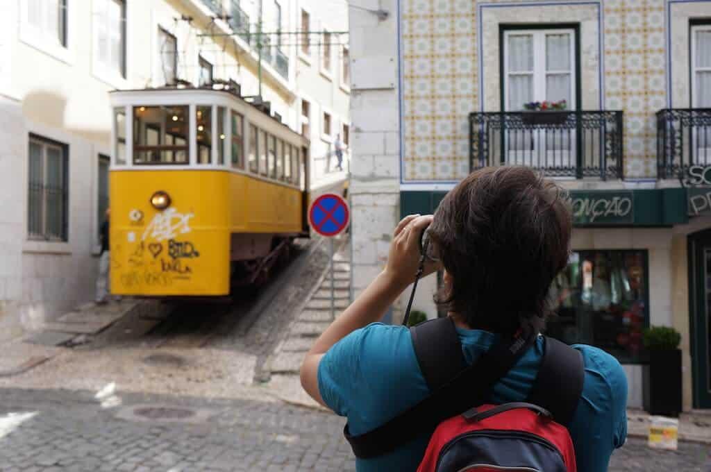 Lisbon, Portugal, trams, elevators, funiculars