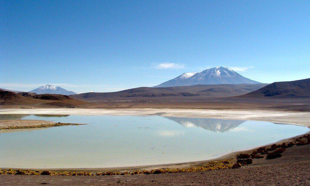 Lagoon, Uyuni, desert, Salar, Bolivia