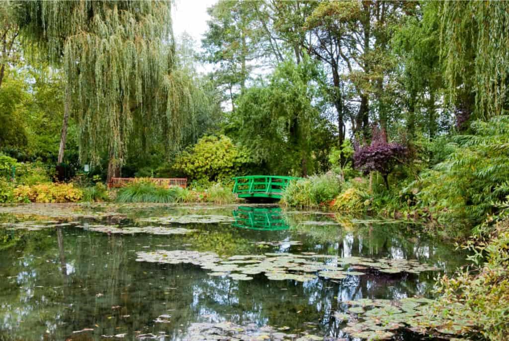 visit Claude Monet's gardens