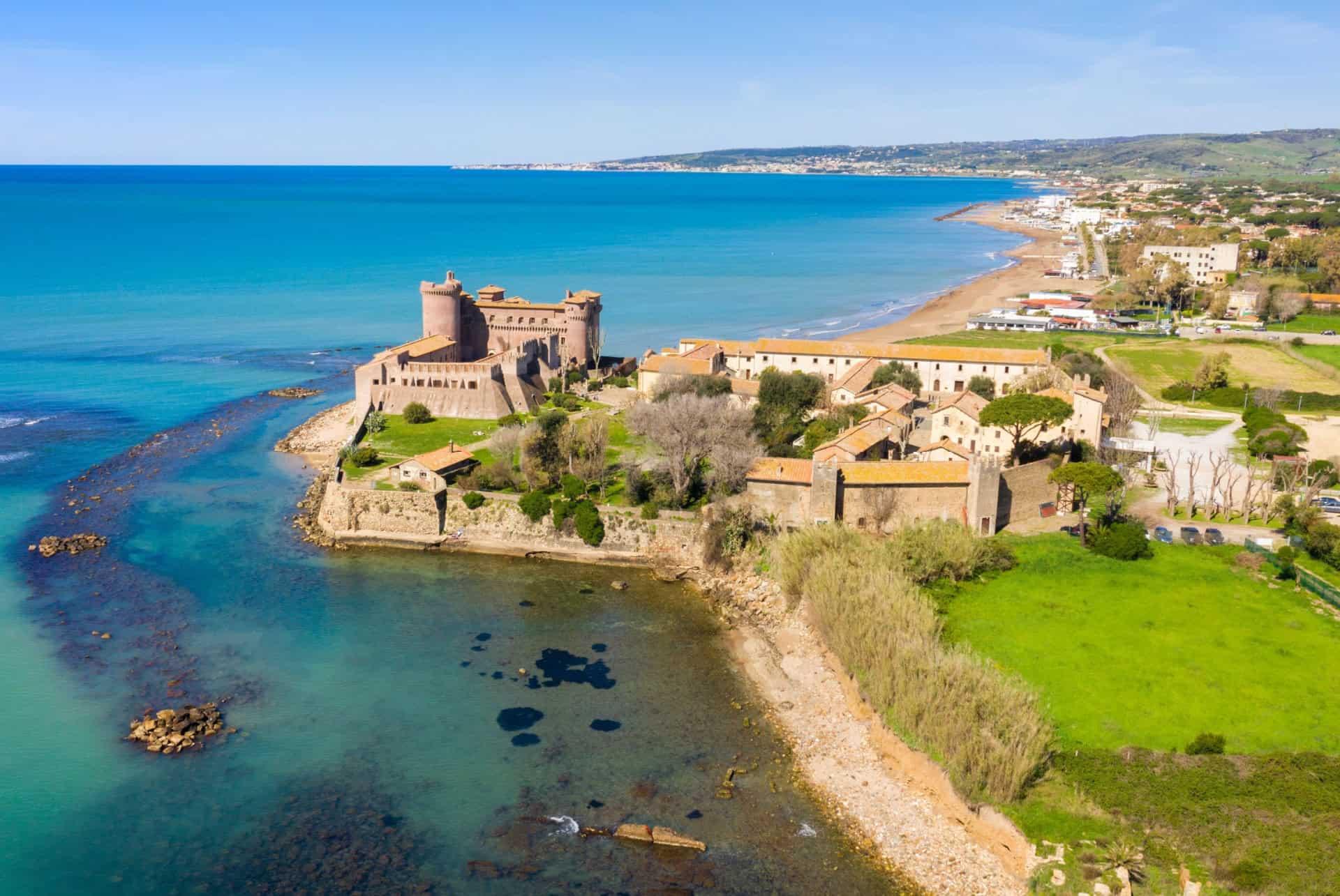 Santa Marinella beach