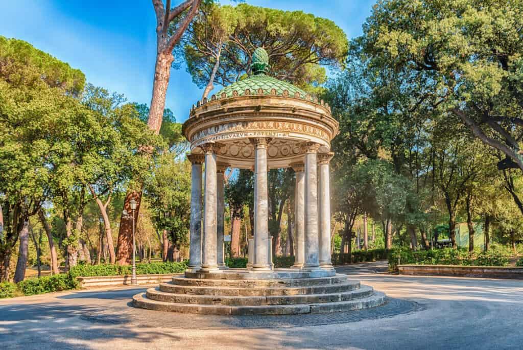 Villa Borghese garden