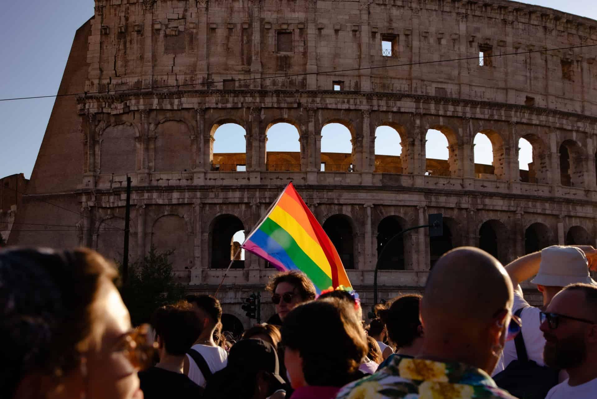 Rome in June Gay Pride