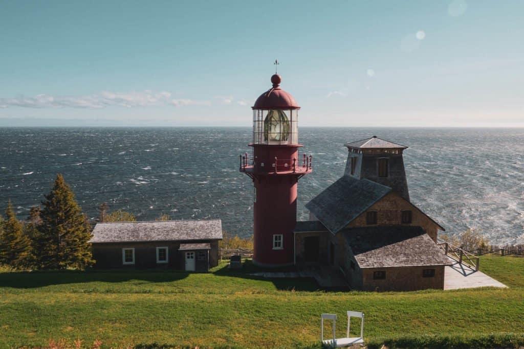 Quebec, Canada, Quebec Maritime, Gaspésie, lighthouse route, circuit, lighthouse, sea
