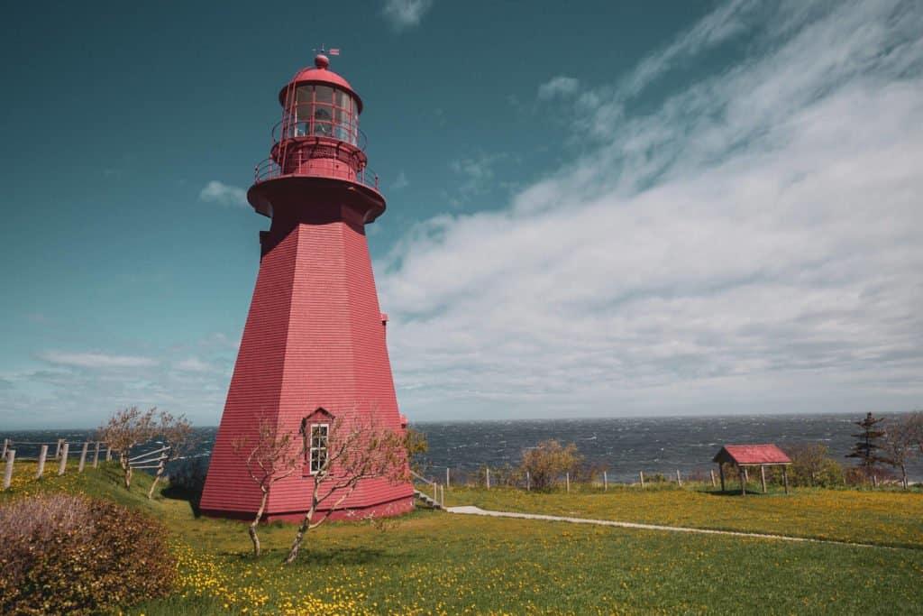 Quebec, Canada, Quebec Maritime, Gaspésie, lighthouse route, circuit, lighthouse, sea