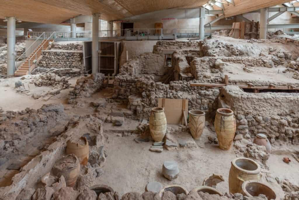 akrotiri santorini